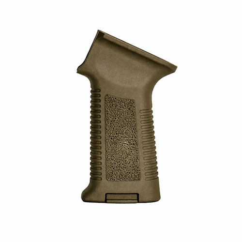 Il GTS Breacher AK Pistol Grip Gen2 offre un angolo di presa ottimizzato, texture aggressiva per una presa sicura e costruzione robusta per un controllo superiore.